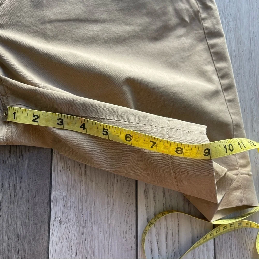 Ralph Lauren Men's Khaki Flat Front Shorts
